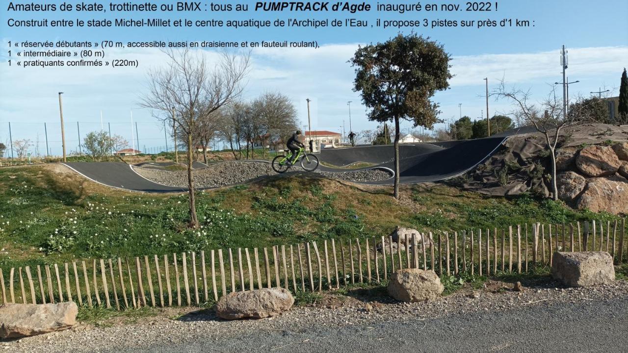 Lara 1 - Grand T2 Loggia Sans Vis-A-Vis Parking - Pres Centre-Port, Ile Des Loisirs, Plage Richelieu Agde Exterior photo